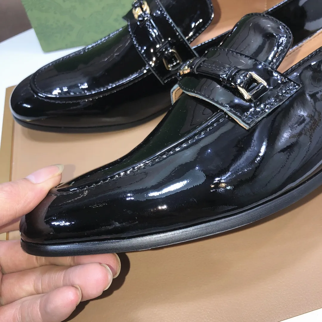 Men's shoes 💰580💰[GUCCI—Gucci] The latest high-end version of Gucci. Official website new model. Available at the same time at counters, the uppers are made of original cowhide imported from Italy/matched with the original special material splicing design concept; "highlight, high-end, grade, extravagance" and exquisite workmanship (original mesh fabric) sole: original factory special outsole size (38-45) (custom-made 45 non-returnable)
